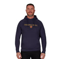 Navy - Side - Raging Bull Mens Crest Overhead Hoodie