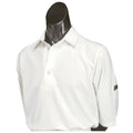 White - Front - Gunn And Moore Unisex Adult Maestro Cricket Shirt