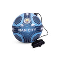 Sky Blue-Navy-White - Front - Manchester City FC Skills Training Football