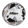 White-Silver-Black - Front - Mitre Ultimax Evo Football