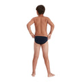 Navy - Back - Speedo Boys Endurance+ Swim Briefs