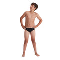 Black - Back - Speedo Boys Endurance+ Swim Briefs