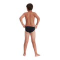 Black - Side - Speedo Boys Endurance+ Swim Briefs