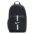 Black-White - Front - Nike Childrens-Kids Academy Team 22L Backpack