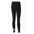 Black - Back - Puma Womens-Ladies ESS Logo Leggings