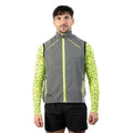 Grey - Front - Bodylite Gear Mens Reflective Gilet