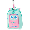 Blue-Pink - Side - Head Childrens-Kids Tour Owl Backpack