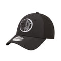 Black - Front - Brooklyn Nets 9Forty New Era Mesh Baseball Cap