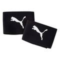 Black-White - Back - Puma Wide Shin Guard Sleeves