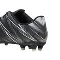 Black-Silver - Side - Puma Childrens-Kids Attacanto Turf Training Football Boots