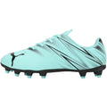 Peppermint-Black - Back - Puma Childrens-Kids Attacanto Turf Training Football Boots