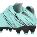 Peppermint-Black - Side - Puma Childrens-Kids Attacanto Turf Training Football Boots