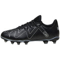 Black-Silver - Back - Puma Childrens-Kids Future Play Football Boots