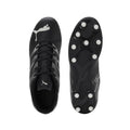 Black-Silver - Side - Puma Mens Attacanto FG-AG Football Boots