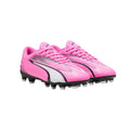 Pink - Front - Puma Childrens-Kids Ultra Play Football Boots