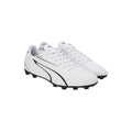 White-Black - Front - Puma Mens Vitoria FG-AG Football Boots