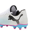 Puma White - Side - Puma Childrens-Kids Future 7 Play Football Boots