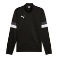 Black - Front - Puma Mens TeamRISE Quarter Zip Top