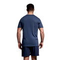 Medieval Blue - Back - Canterbury Mens Marl Polycotton Training T-Shirt