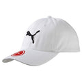 White - Front - Puma ESS Logo Cap