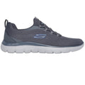 Charcoal - Side - Skechers Mens Summits Trainers