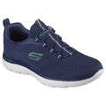 Navy - Front - Skechers Mens Summits Trainers