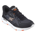 Black-White - Front - Skechers Mens Go Run 7.0 Trainers