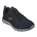 Navy-Black - Front - Skechers Mens Track Ripkent Trainers