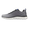 Charcoal-Grey - Back - Skechers Mens Track Ripkent Trainers