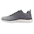 Grey-Black - Back - Skechers Mens Track Ripkent Trainers