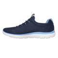 Navy-Blue - Back - Skechers Womens-Ladies Summit Geometric Trainers