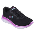 Black-Purple - Front - Skechers Womens-Ladies Skech-Lite Pro-Stunning Steps Trainers