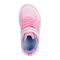 Pink - Back - Skechers Girls Microspec Advance Trainers