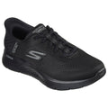 Black-Black - Front - Skechers Mens Go Walk Flex Slip-In Trainers