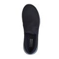 Navy - Back - Skechers Mens Go Walk 7 Slip-on Trainers