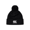 Black - Front - Canterbury Club Bobble Beanie