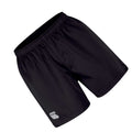 Black - Back - Canterbury Mens Professional Polyester Rugby Shorts