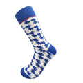 White-Blue - Back - Manchester United FC Mens SicSock Retro Socks