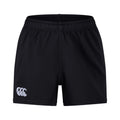 Black - Front - Canterbury Childrens-Kids Professional Polyester Shorts