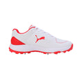 White-Red - Lifestyle - Puma Mens Spiked Cricket Shoes