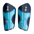 Navy Blue-Blue-White - Front - Tottenham Hotspur FC Childrens-Kids Team Slip-In Shin Guards