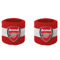 Red-White - Front - Arsenal FC Cotton Wristband (Pack of 2)