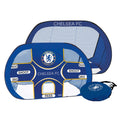 Blue-White-Yellow - Front - Chelsea FC 2 in 1 Pop Up Target Net