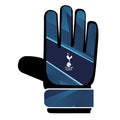 Navy Blue-White - Front - Tottenham Hotspur FC Childrens-Kids Goalkeeper Gloves