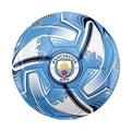 Sky Blue-White-Black - Front - Manchester City FC Turbine Print Football