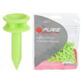 Lime - Front - Pure2improve Step Plastic Golf Tees (Pack of 25)