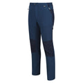 Moonlight Denim-Navy - Side - Regatta Mens Questra V Hiking Trousers