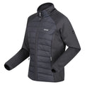 Seal Grey - Side - Regatta Womens-Ladies Clumber V Hybrid Jacket