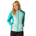 Bleached Aqua-Tahoe Blue - Lifestyle - Regatta Womens-Ladies Clumber V Hybrid Jacket