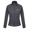 Seal Grey - Front - Regatta Womens-Ladies Clumber V Hybrid Jacket